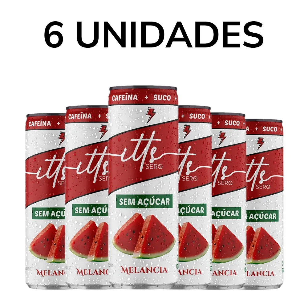 PACK 6 UNIDADES - ITTS - SABOR MELANCIA 269 ML